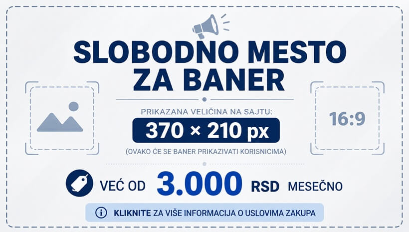 Slobodno mesto za reklamu